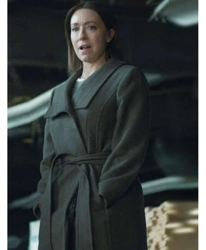 Doc Molly Parker Grey Trench Coat