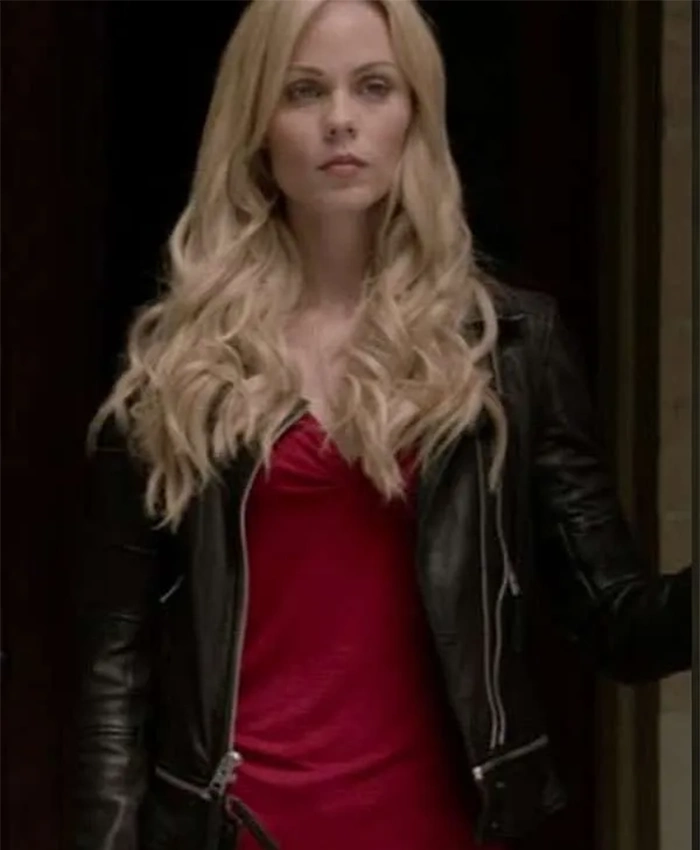 Elena Michaels Bitten S02 Black Leather Jacket