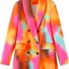 Elsbeth Tascioni TV Series Elsbeth S03 Carrie Preston Tie Dye Blazer