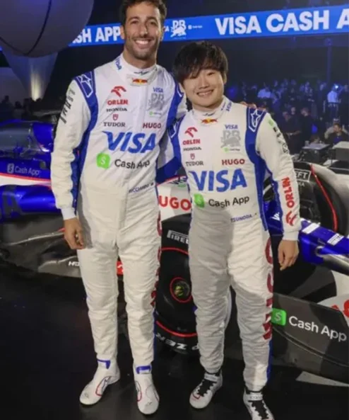 F1 Visa Cash App RB Jumpsuit