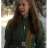Fargo S05 Juno Temple Green Jacket with Yellow Stripes