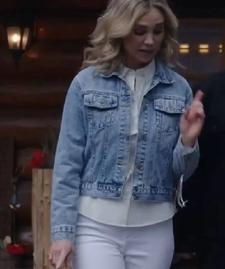 Fiona Gubelmann A Royal Montana Christmas 2025 Fringe Jacket
