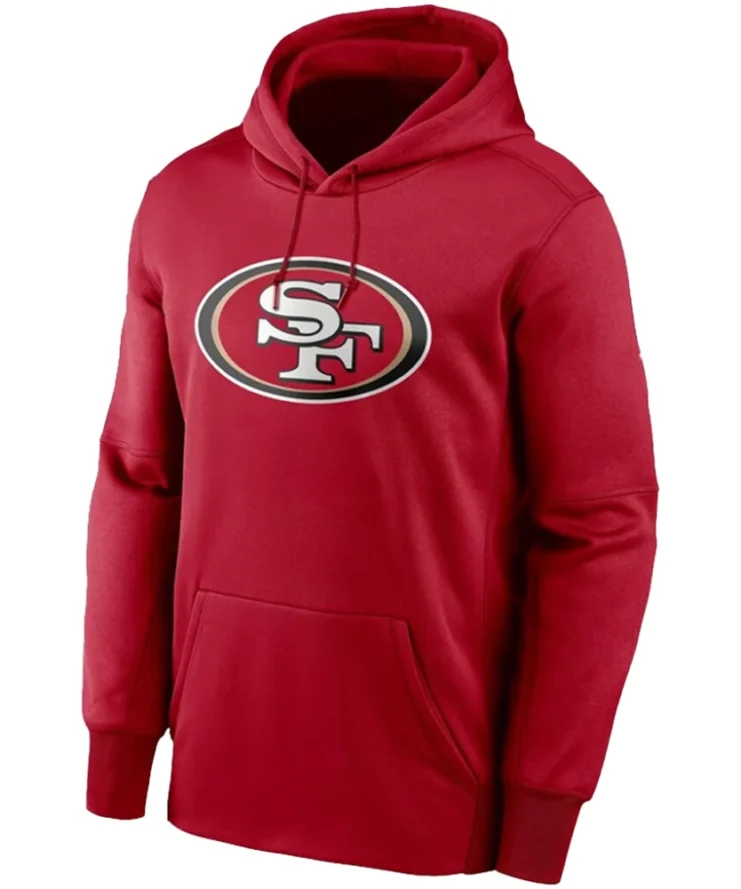 Footballer Trent Williams Red San Francisco Pullover Hoodie