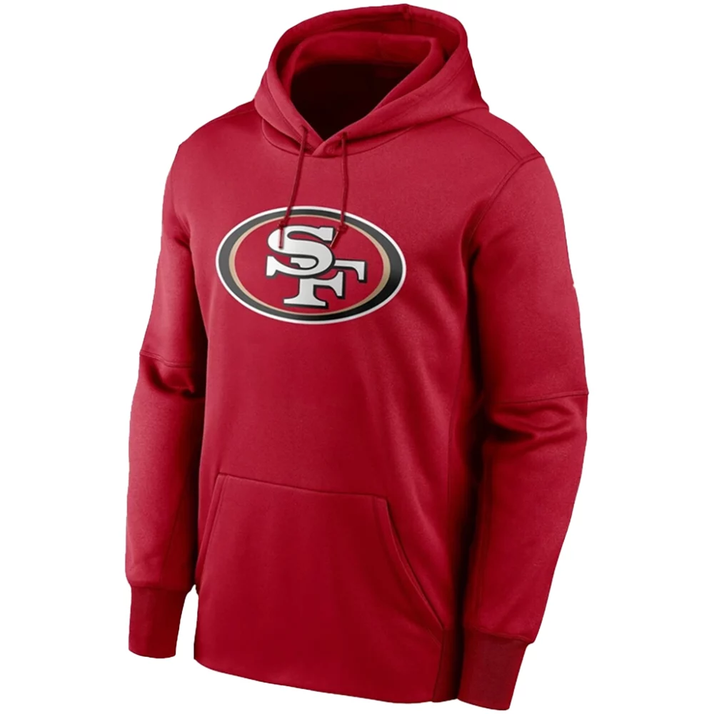 Footballer Trent Williams Red San Francisco Pullover Hoodie