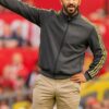 Fulham and Manchester United Ruben Amorim Grey Track Jacket