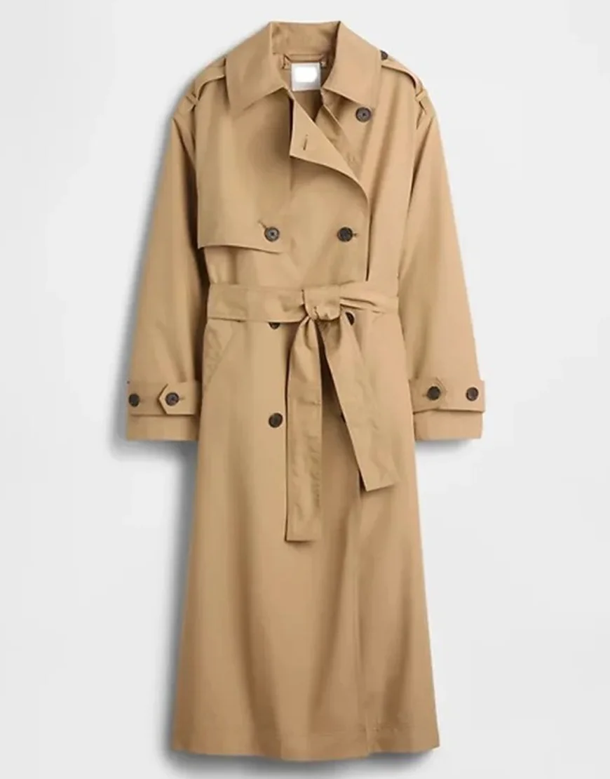 Gap X Sandy Liang Bow Back Trench Coat