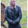 Geralt The Witcher S04 Black Leather Jacket