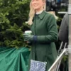 Ginna Claire Mason A Newport Christmas Green Coat For Sale