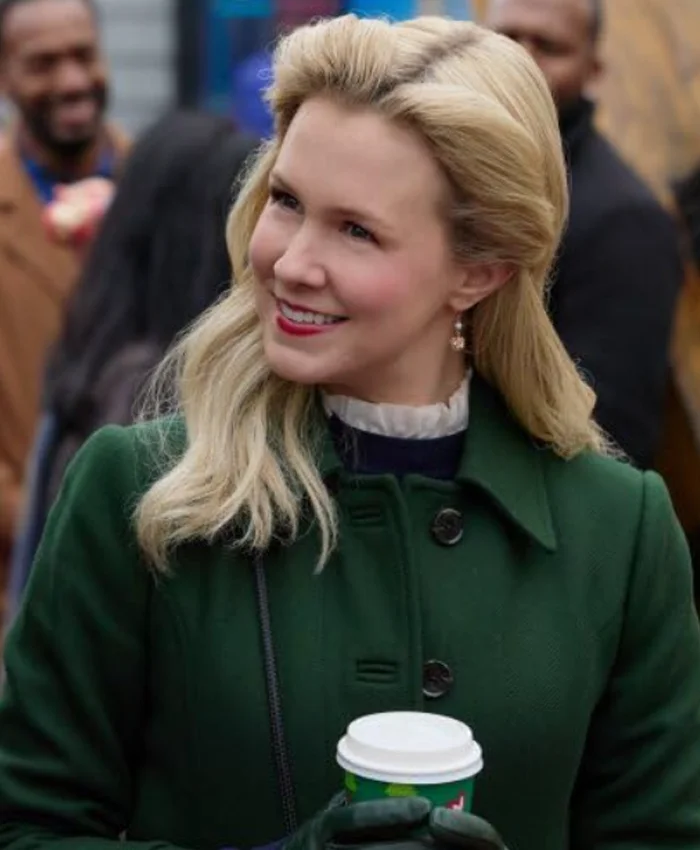 Ginna Claire Mason A Newport Christmas Green Coat