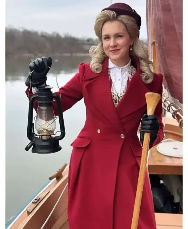 Ginna Claire Mason A Newport Christmas Red Coat