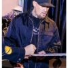 Good Charlotte The Madden Brothers Joel Madden Black Satin Jacket