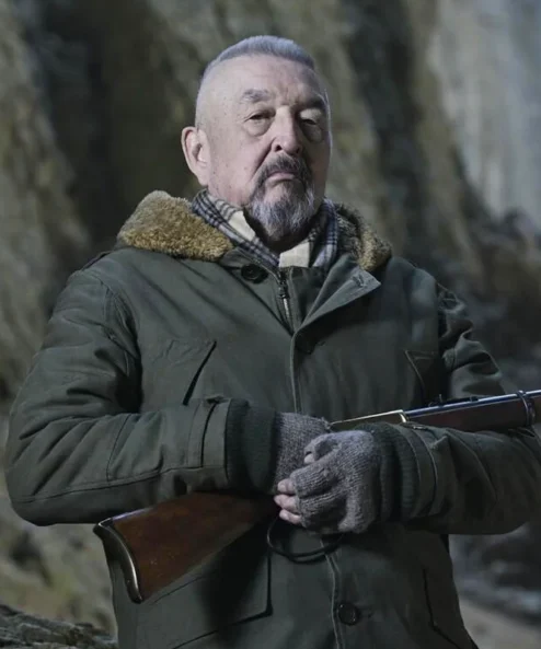 Graham Greene Ice Fall Green Jacket