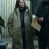 Haley Bennett The Last Frontier S01 Puffer Hooded Coat