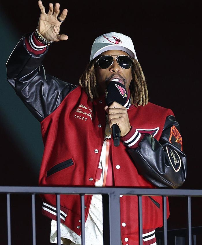 Halftime Show 2025 Lil Jon Varsity Jacket