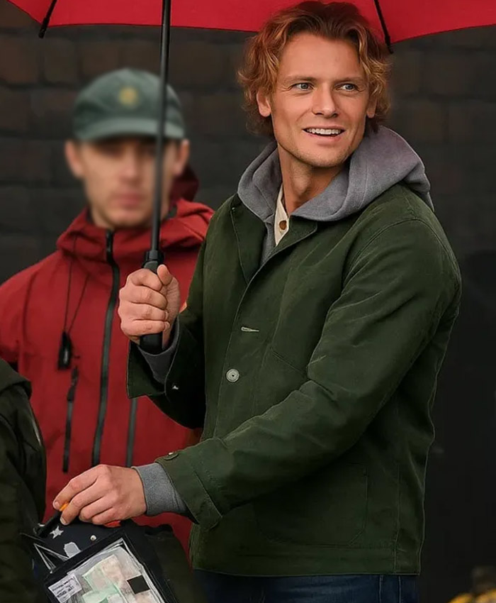 Harries Clayface Matt Hagen Green Cotton Jacket