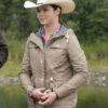 Heartland Alisha Newton Beige Cotton Jacket