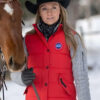 Heartland Amy Fleming Red Puffer Jacket