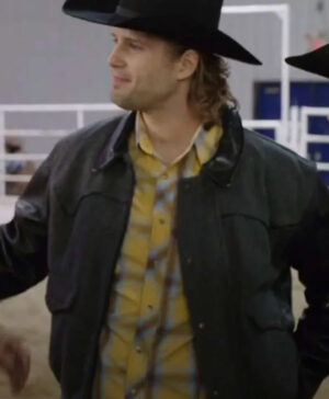 Heartland Kerry James Black Leather Jacket