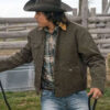 Heartland Scott Cardinal Grey Jacket