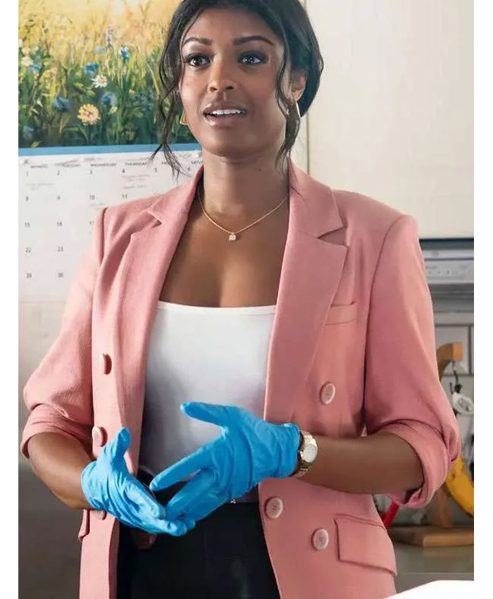 High Potential Daphne Forrester Pink Blazer