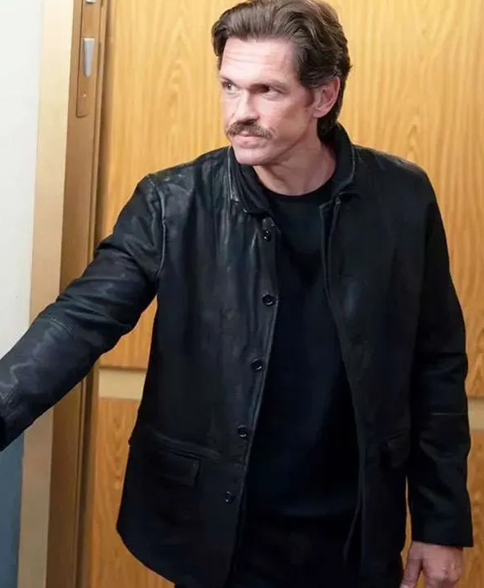 High Potential Nick Wagner Leather Jacket