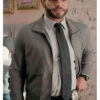 High Potential S02 Daniel Sunjata Grey Bomber Jacket