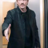 High Potential Series Steve Howey Black Leather Jacket