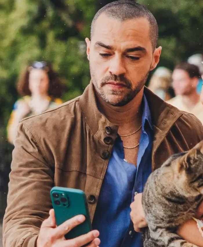 Hotel Costiera Daniel De Luca Suede Jacket