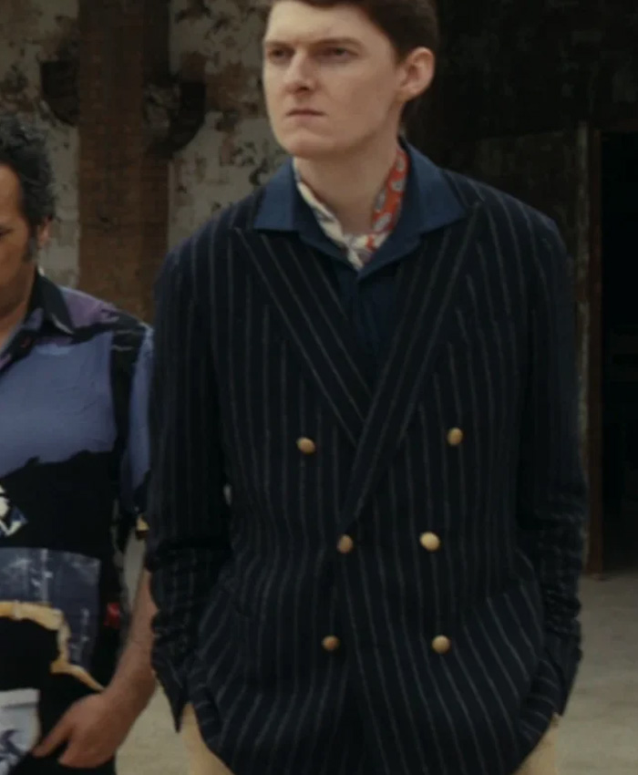 Hotel Costiera Tancredi Striped Blazer