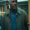 Idris Elba Hijack S02 Green Cotton Coat For Sale