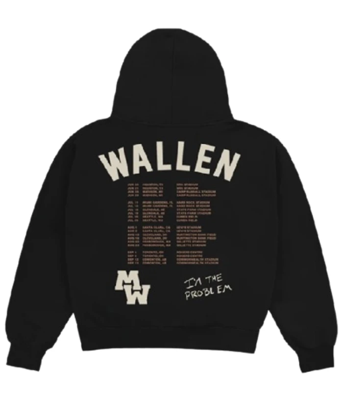 I’m The Problem Dateback Tour Black Hoodie For Sale