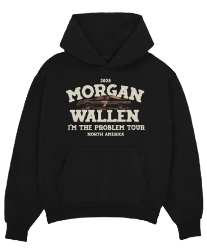 I’m The Problem Dateback Tour Black Hoodie