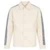 Ja Rule Sherri Tv Series 2025 White Striped Sleeve Jacket
