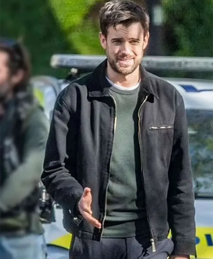 Jack Whitehall Malice S01 Black Cotton Jacket