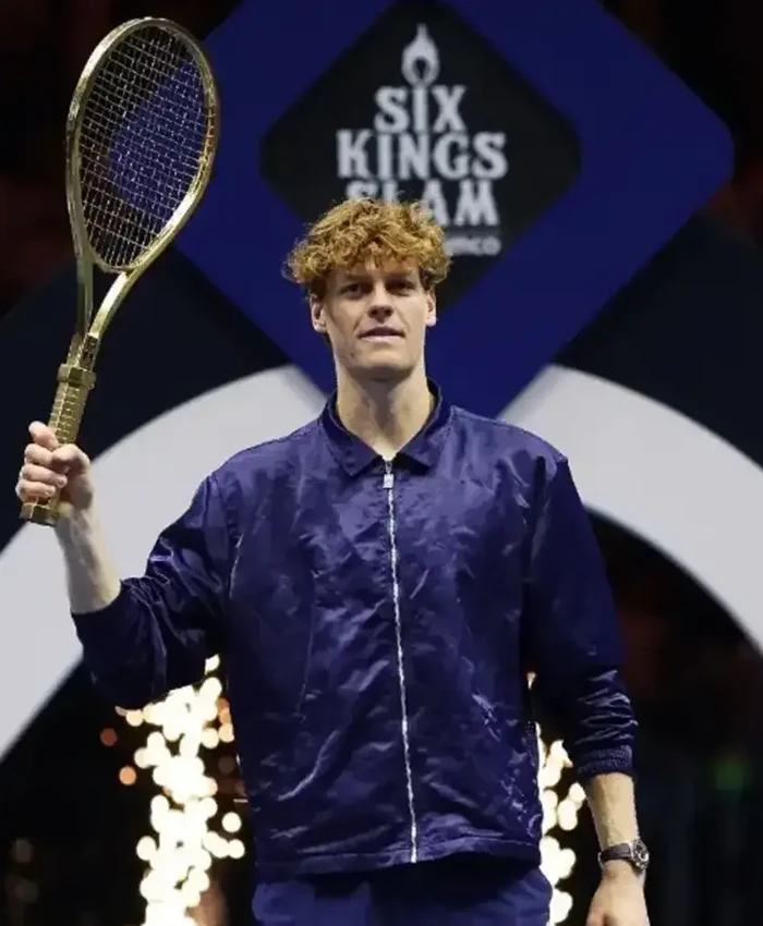 Jannik Sinner Six Kings Slam 2025 Blue Jacket