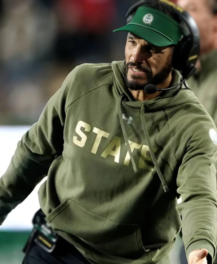 Jay Norvell Fresno State vs CO State Gameday Green Hoodie For Sale