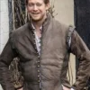 Joe Alwyn Hamnet Brown Suede Vest