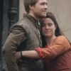 Joe Alwyn Hamnet Brown Suede Vest For Sale