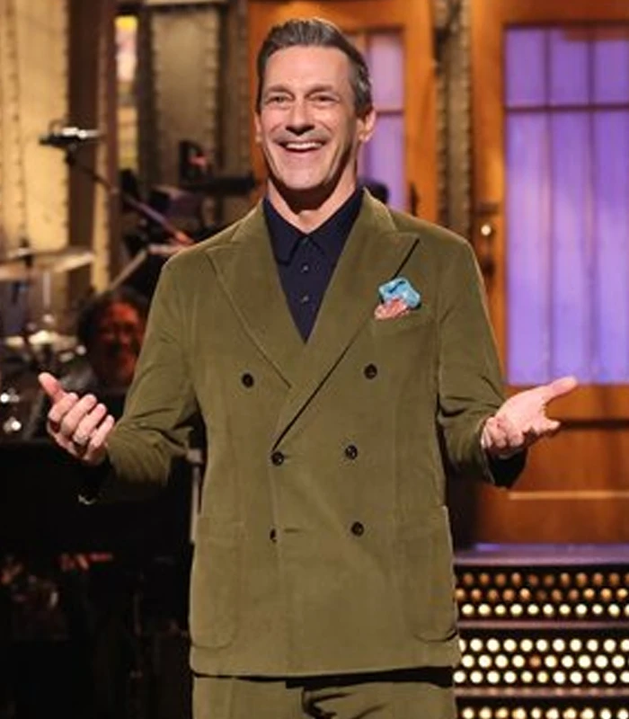 Jon Hamm SNL Green Blazer