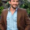 Jurassic World Rebirth 2025 Dr. Henry Loomis Brown Blazer