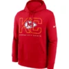 Kansas City Chiefs Red Busted Play Club Hoodie