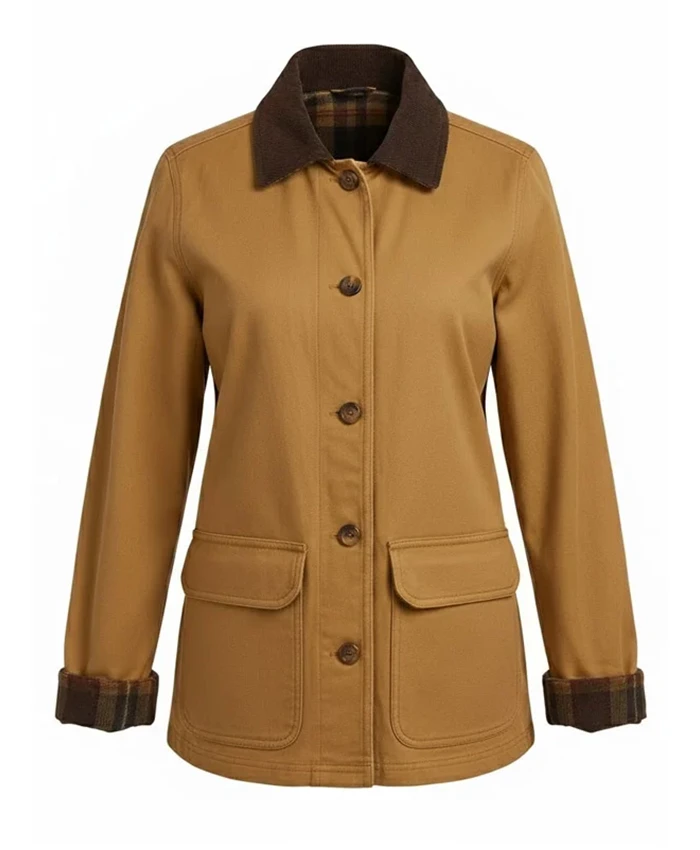 Kate Drummond Crossroad Springs SO1 Brown Jacket For Sale