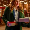 Katie Leclerc A Cherry Pie Christmas Green Coat