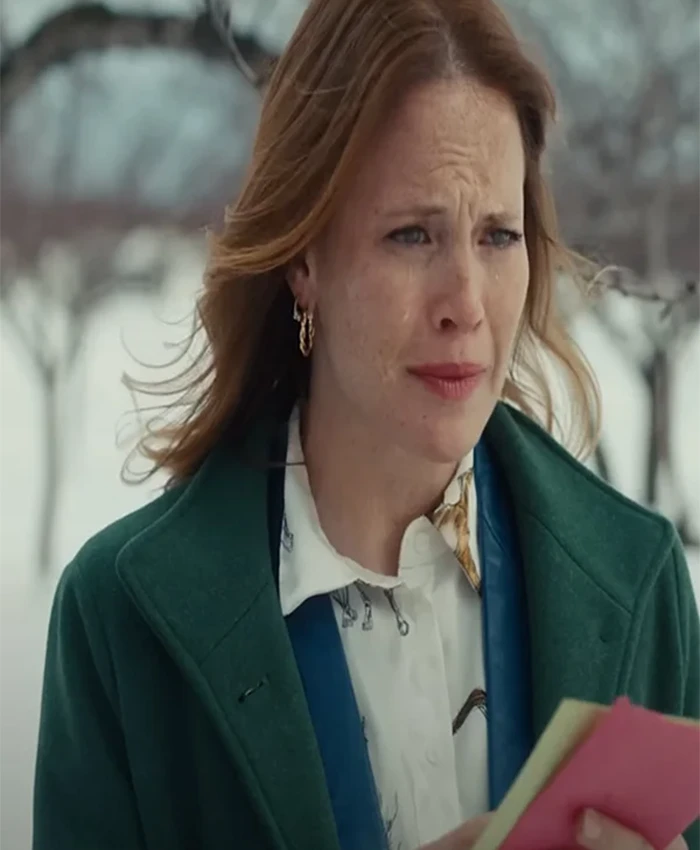 Katie Leclerc A Cherry Pie Christmas Green Coat For Sale