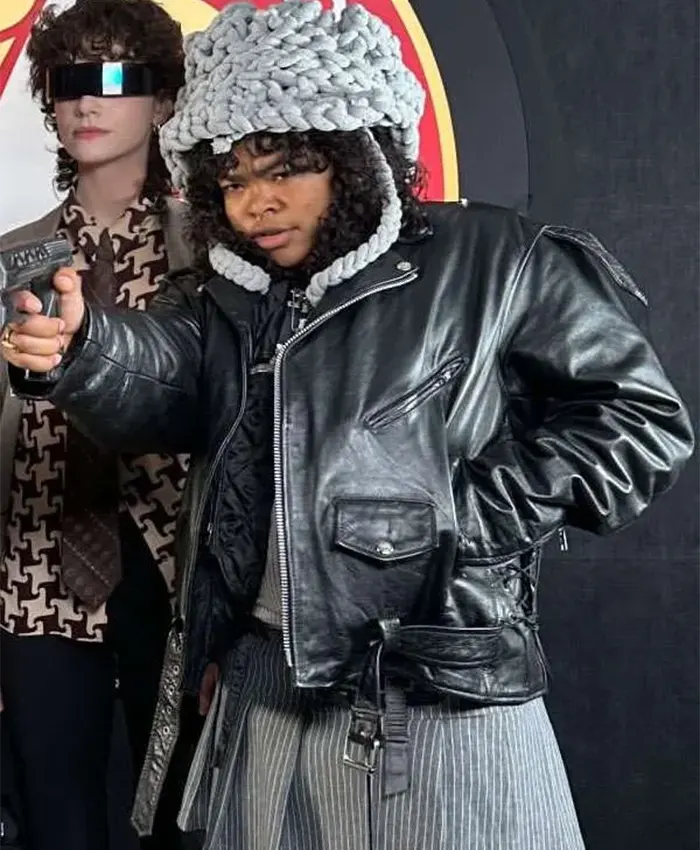 Kerrice Brooks Star Trek Starfleet Academy S01 Black Leather Jacket