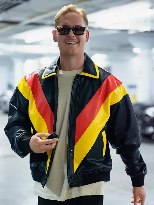 Kevin Lankinen Leather Jacket