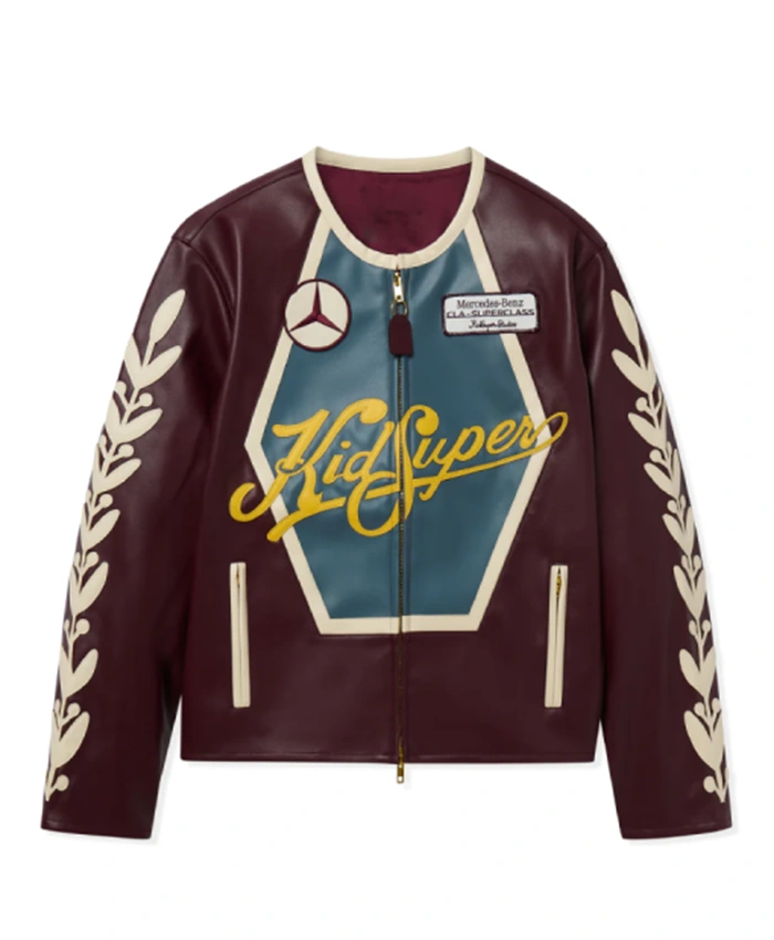 KidSuper 2025 Racer Leather Jacket