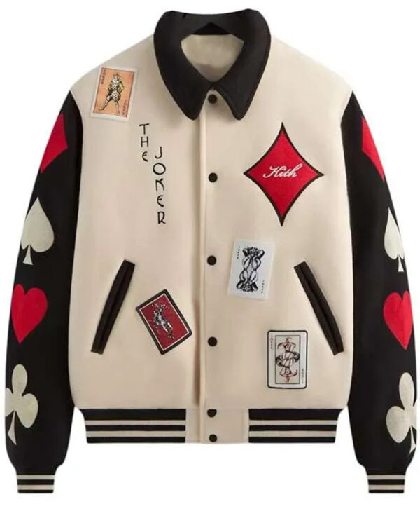 Kith x Batman Joker Varsity Jacket