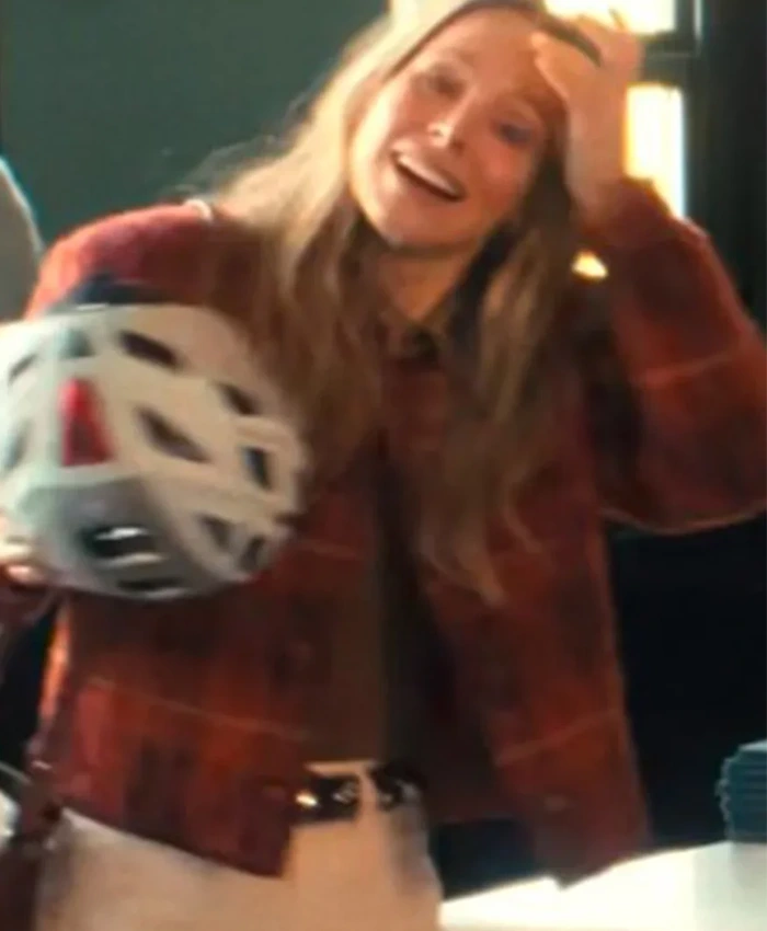 Kristen Bell Nobody Wants This S02 Tartan Jacket