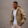 Kylian Mbappé Brown Hooded Jacket For Sale